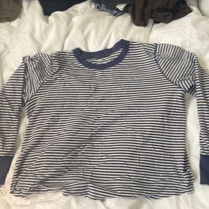 Cozy striped shirt